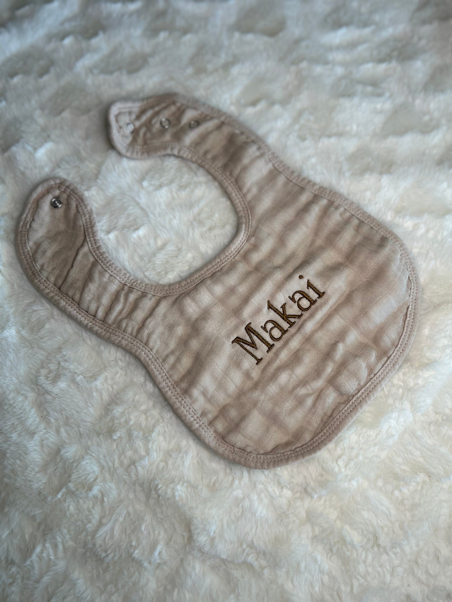 Custom Embroidered Baby Bibs