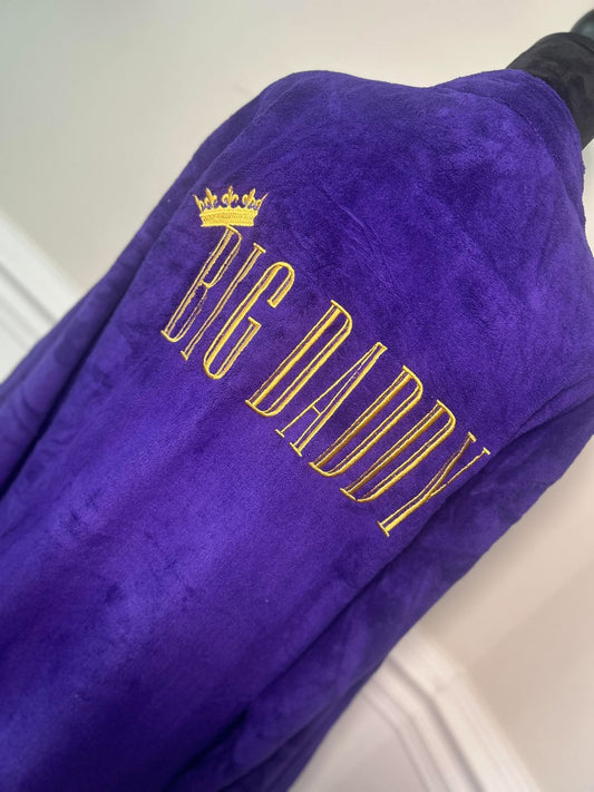 Personalized Embroidered Robe